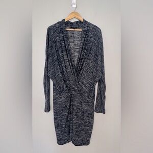 Banana Republic Charcoal Gray Sweater Dress